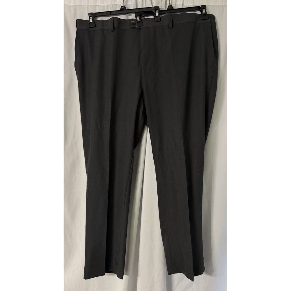 NWT Destination XL GS Perfect Fit Mens Gray Dress Slacks Pants Big & Tall 48x30